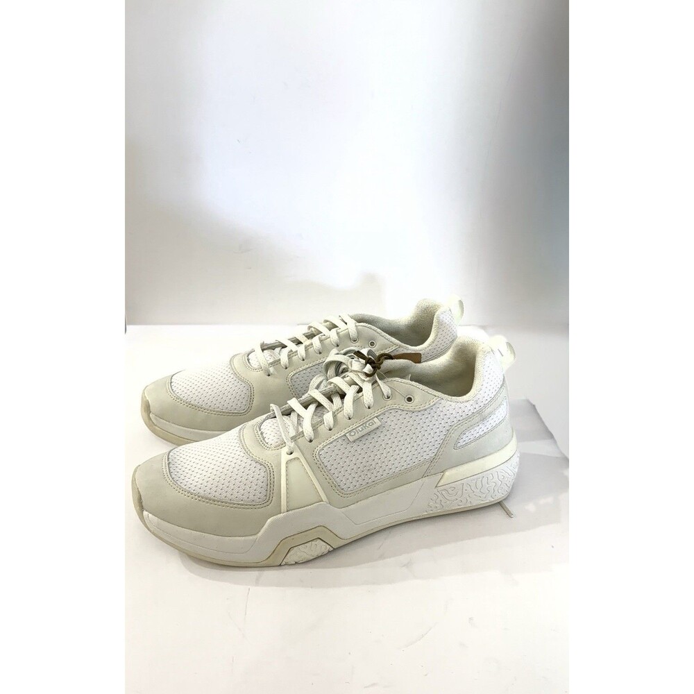 OluKai ‘Anau Men’s Sneakers White Size 10.5 Athletic Shoes 10545-WBWB